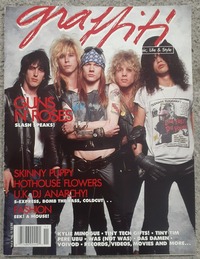 Graffiti November 1988 magazine back issue