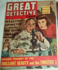 Great Detective Cases January 1943 magazine back issue