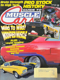 Guide to Muscle Cars February 1992 magazine back issue