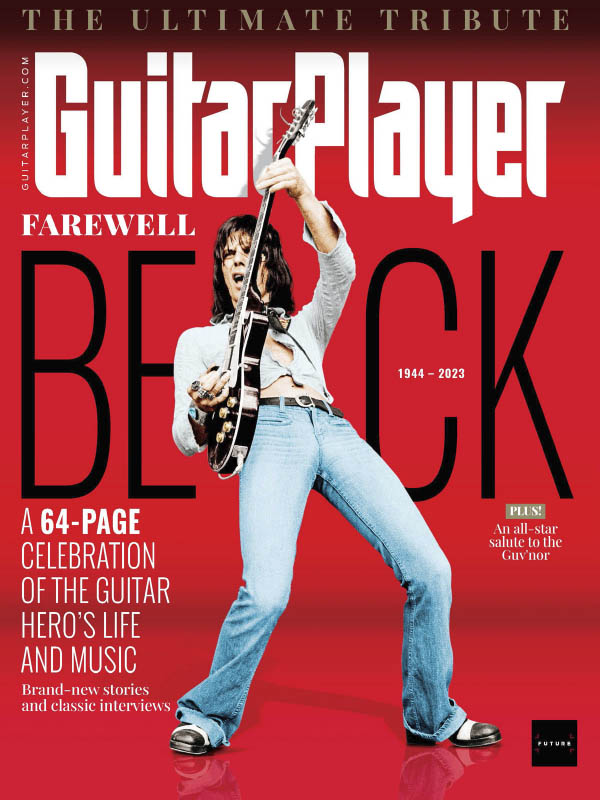 Guitar Player April 2023 magazine back issue Guitar Player magizine back copy 