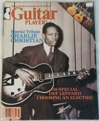 Taylor Charly magazine cover appearance Guitar Player March 1982