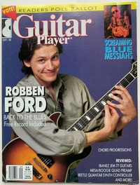 Guitar Player September 1988 magazine back issue cover image