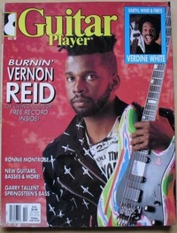 Guitar Player October 1988 magazine back issue cover image