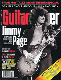 Jimmy Page magazine cover appearance Guitar Player March 2015