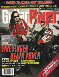 Guitar Player November 2015 magazine back issue cover image