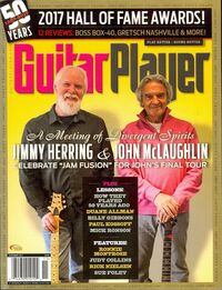 Guitar Player November 2017 magazine back issue cover image