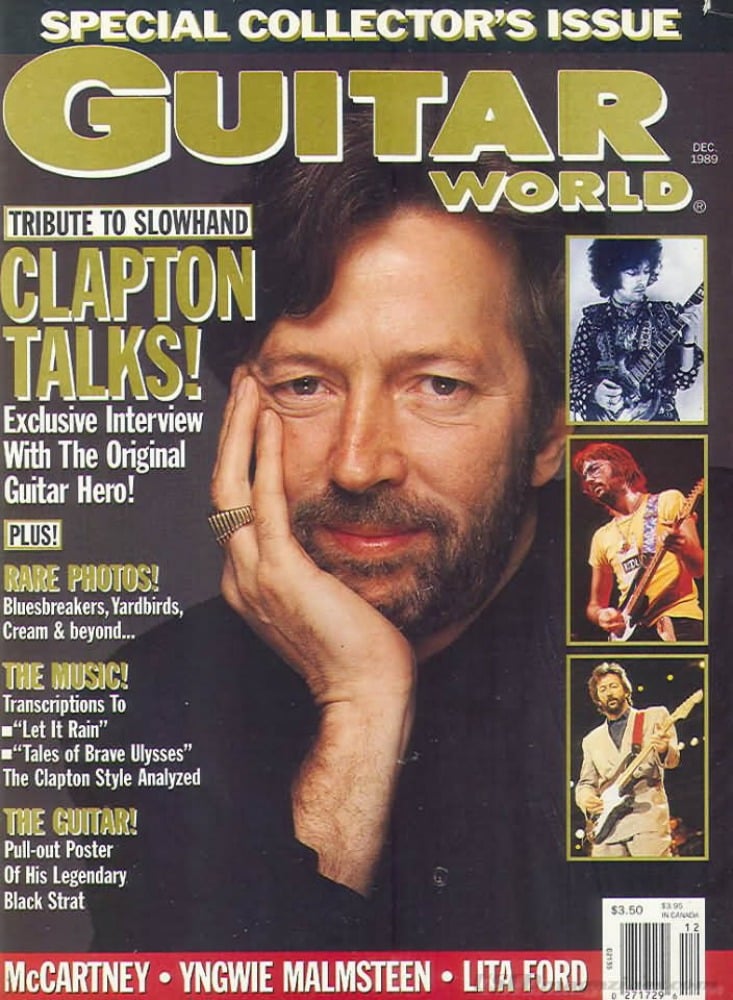 Guitar World December 1989, , Tribute To Slowhand..Clapton Talks!