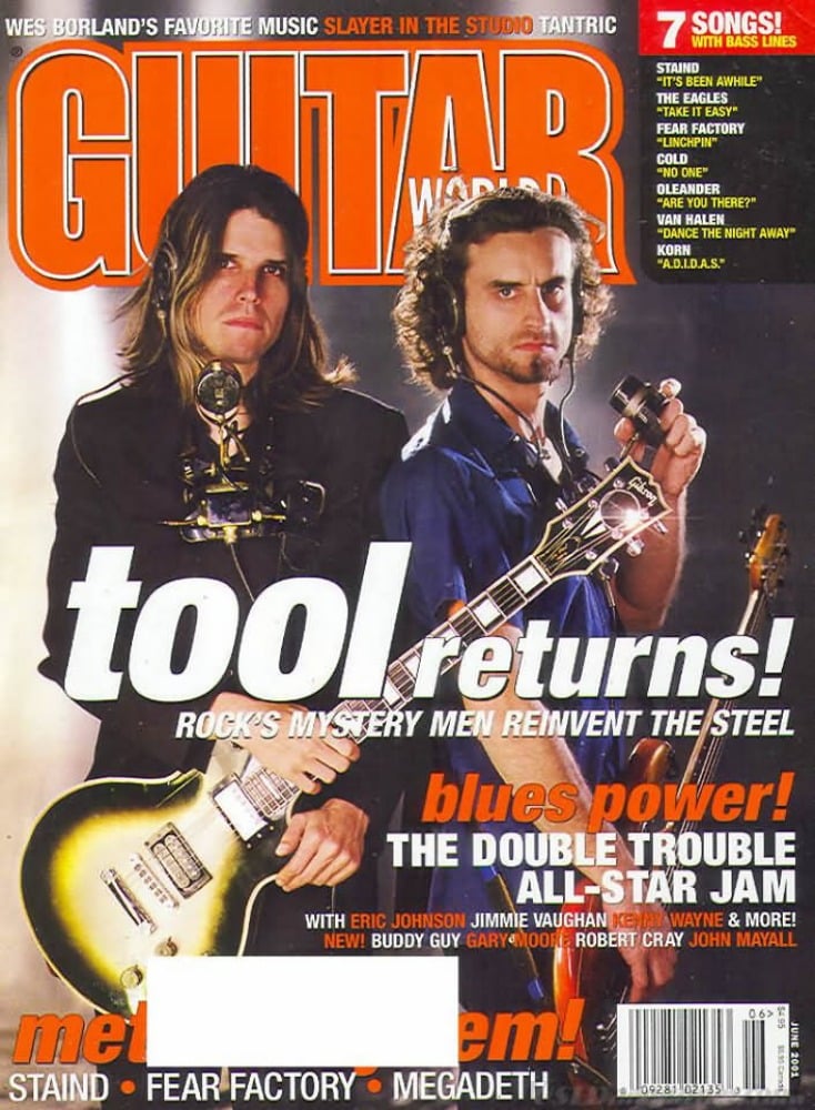 Guitar World June 2001, , Wes Borland's Favorite Music, Slayer In