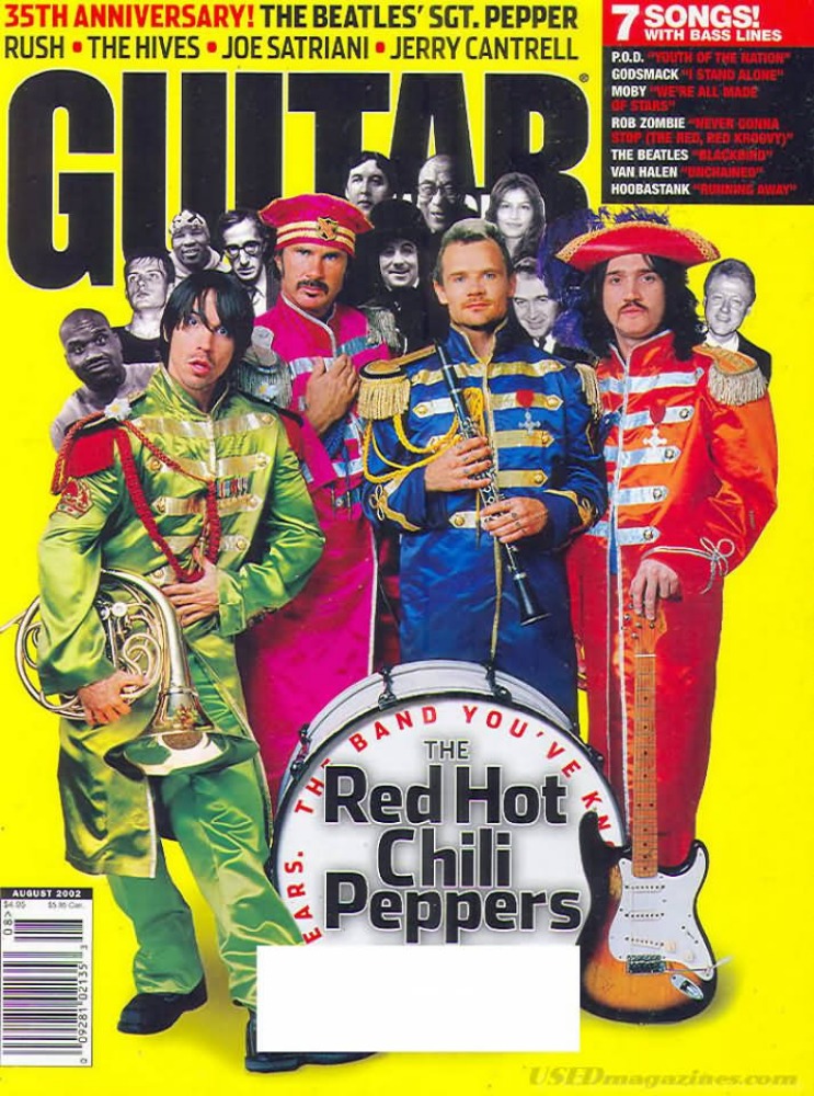 Guitar World August 2002 Magazine, Guitar Aug 2002