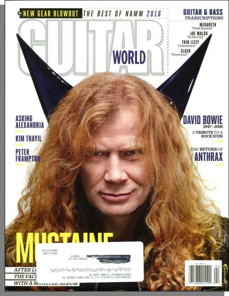 Guitar World April 2024au Agnes Steffane