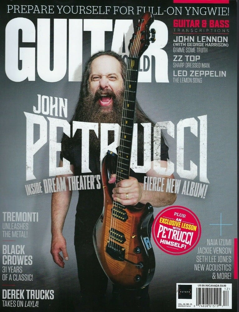 Guitar World December 2021 Magazine, Guitar Dec 2021