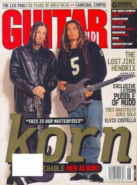 Guitar World June 2002 magazine back issue cover image