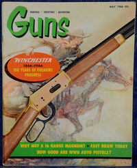 Guns May 1966 magazine back issue cover image