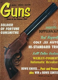 Guns May 1971 magazine back issue cover image