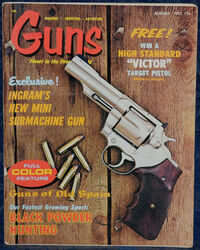 Guns August 1971 magazine back issue cover image
