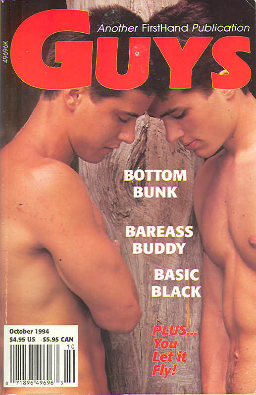 Guys October 1994 magazine back issue Guys magizine back copy 