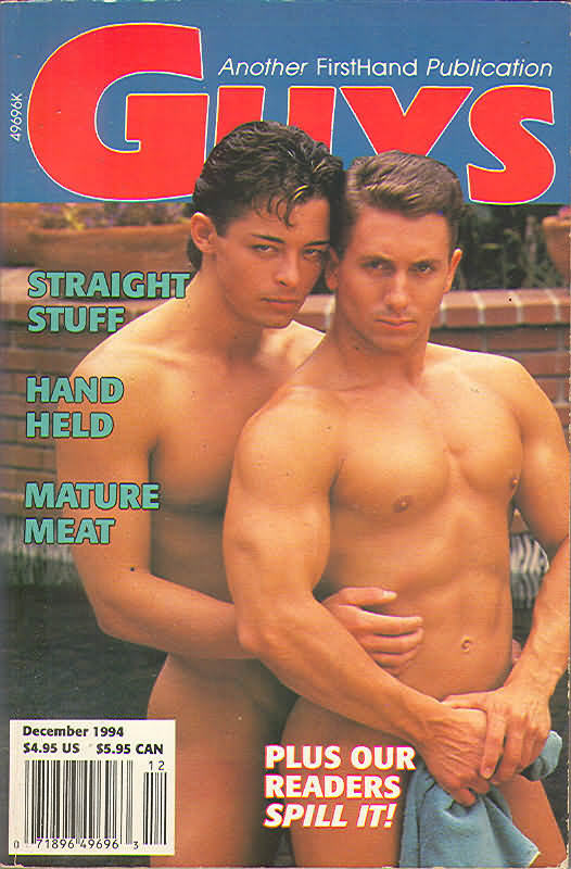Guys December 1994 magazine back issue Guys magizine back copy 