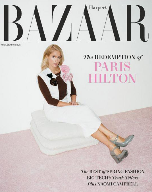 Harper's Bazaar March 2023 magazine back issue Harper's Bazaar magizine back copy 