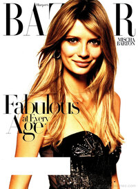 Mischa Barton magazine cover appearance Harper's Bazaar October 2006