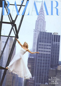 Kate Winslet magazine cover appearance Harper's Bazaar August 2009