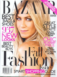 Harper's Bazaar September 2010 magazine back issue cover image