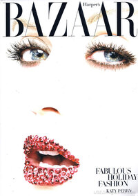 Harper's Bazaar December 2010 magazine back issue cover image