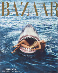 Rihanna magazine cover appearance Harper's Bazaar March 2015
