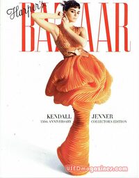 Harper's Bazaar May 2017 magazine back issue cover image
