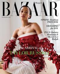 Harper's Bazaar February 2023 magazine back issue