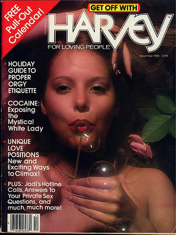 Harvey December 1980 magazine back issue Harvey magizine back copy 