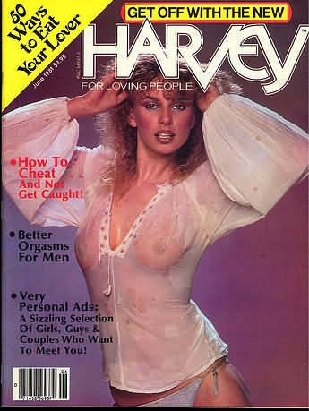 Harvey June 1981 magazine back issue Harvey magizine back copy 