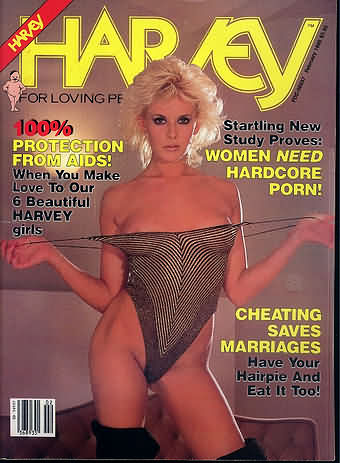 Harvey February 1986 magazine back issue Harvey magizine back copy 