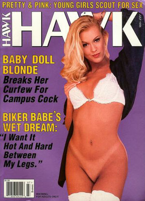 Hawk July 1995 magazine back issue Hawk magizine back copy 