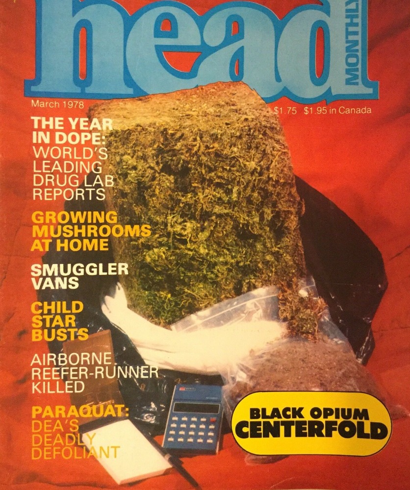 Head March 1978 magazine back issue Head magizine back copy 