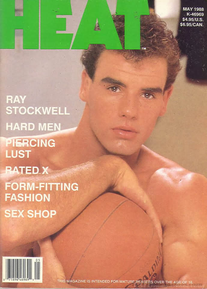 Heat May 1988 magazine back issue Heat magizine back copy 