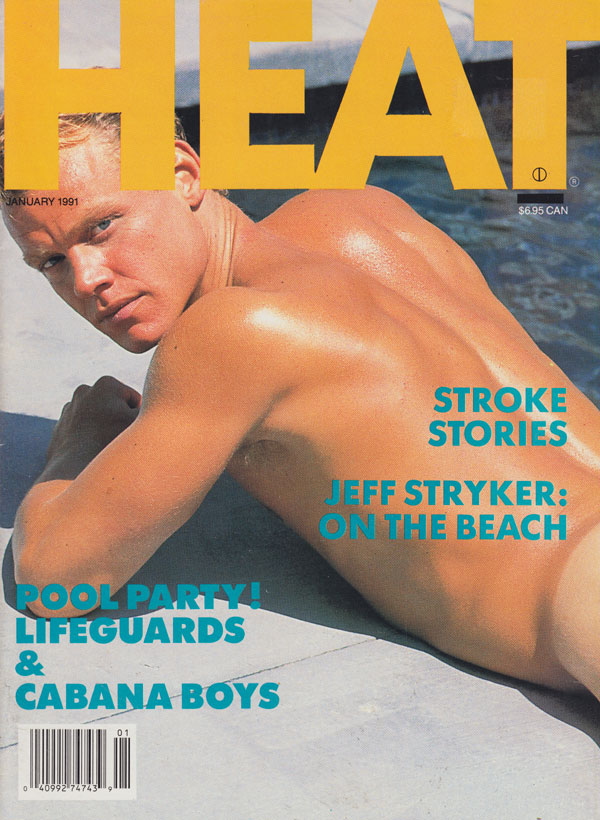 Heat April 1991 magazine back issue Heat magizine back copy heat xxx magazine 1991 bcak issues underwater mania jocks readers in heat explicit gay sex photos na