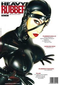 Bianca Beauchamp magazine cover appearance Heavy Rubber # 15, February 2004