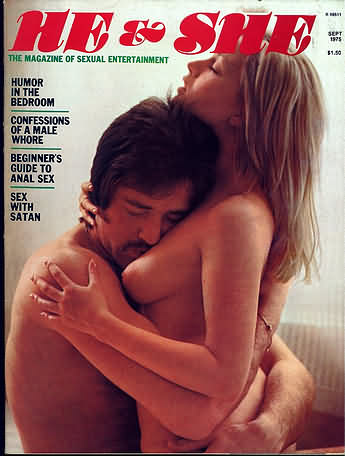 He & She September 1975 magazine back issue He & She magizine back copy 