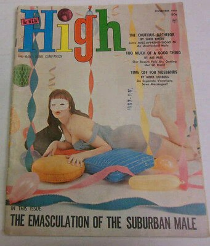 High November 1958 magazine back issue High magizine back copy 