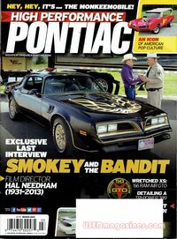 High Performance Pontiac March 2014 magazine back issue