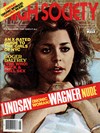 Lindsay Wagner magazine cover appearance High Society May 1979