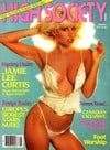 Jamie Lee Curtis magazine pictorial High Society January 1985