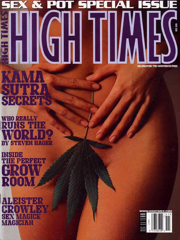 High Times November 2003 magazine back issue High Times magizine back copy 