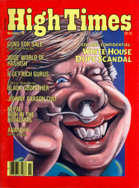 High Times November 1978 magazine back issue cover image