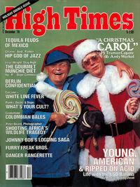 High Times December 1978 magazine back issue cover image