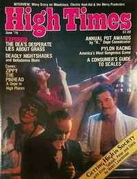 High Times June 1979 magazine back issue cover image