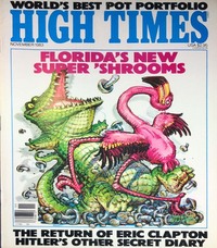 High Times November 1983 magazine back issue cover image