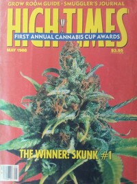 High Times May 1988 magazine back issue cover image