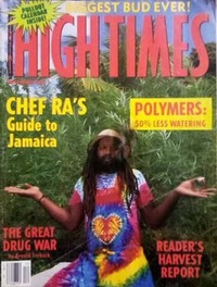 High Times December 1988 magazine back issue cover image