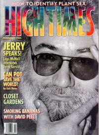 High Times February 1989 magazine back issue cover image